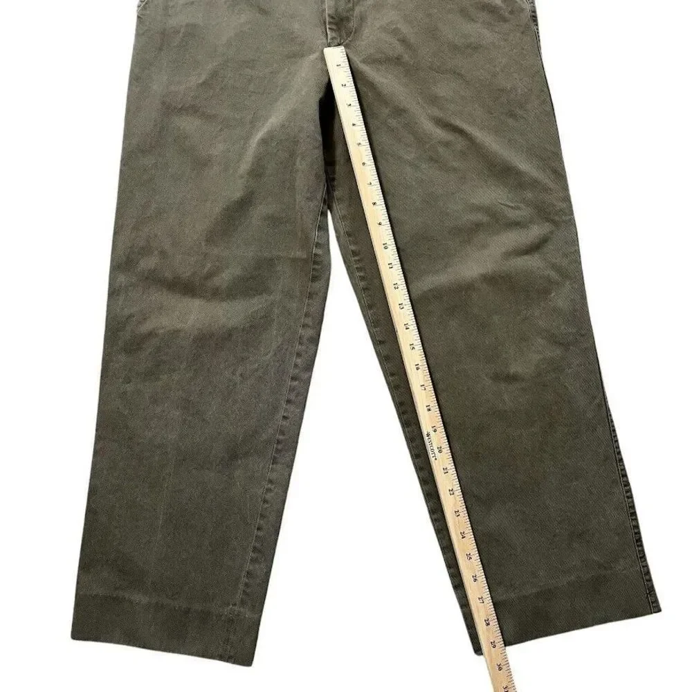 Hiltl ZE500 Ultimate Trouser Men's 38 Olive Khaki‎ Soft Cotton Stretch
